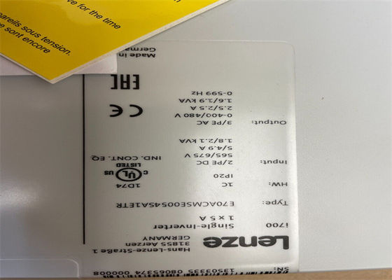 Inverseur variable simple 1.8Kva 2.1Kva de fréquence d'E70ACMSE0054SA1ETR I700