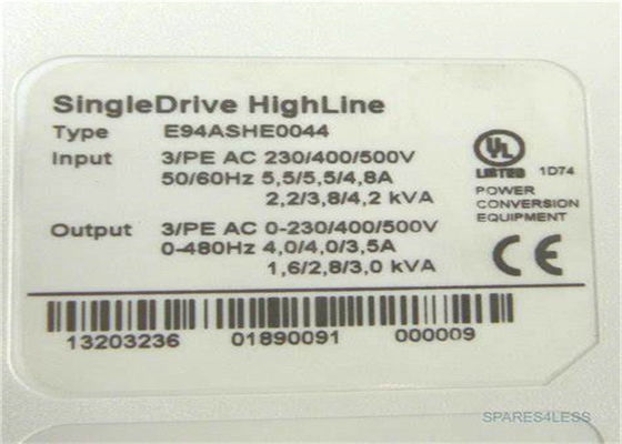 Le SERVO variable d'inverseur de fréquence de Lenze E94ASHE0044 CONDUISENT 9400 SÉRIES du LECTEUR SIMPLE HIGHLINE