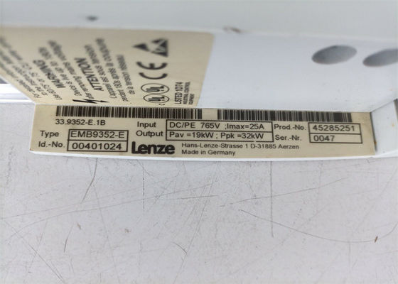 Lenze EMB9352-E Nouveaux servomoteurs à onduleur à fréquence variable