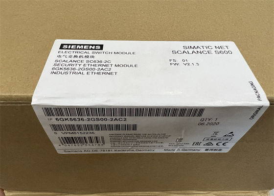 Appareil de degré de sécurité industriel du module de sortie numérique de Siemens 6GK5646-2GS00-2AC2 SCALANCE SC646-2C