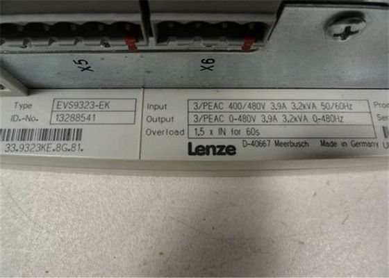 Contrôleur servo 400VAC 1.5Kw d'inverseur variable de fréquence de Lenze EVS9323-EK