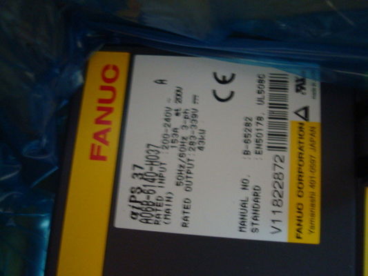 Commande numérique par ordinateur manuelle de l'alimentation d'énergie d'amplificateur servo d'A06B-6140-H037 Fanuc AiPS-37 APHA I