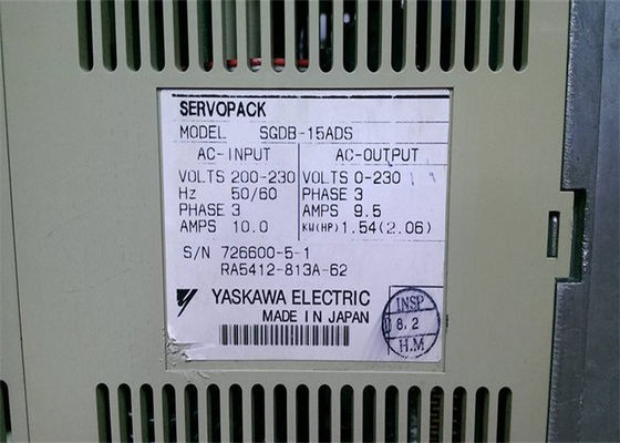 Amplificateur servo 200V à C.A. de SGDB-15ADS - 230V 9.5A Servopack a entré 10 ampères