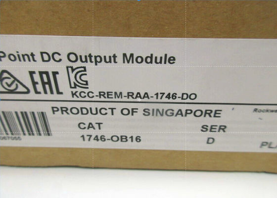 Module de sortie du module 1746-OB16 SER D SLC500 d'ALLEN BRADLEY Digital I O