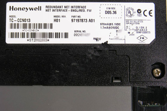 Module d'interface d'équipement de TC-CCN013 Honeywell 970MA 5.1VDC 1.7MA