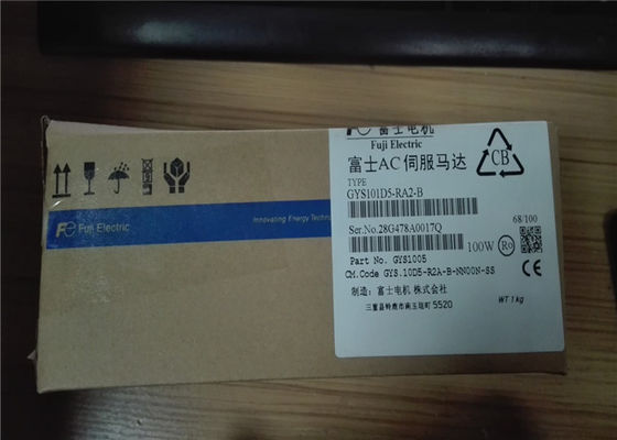Moteur servo Fuji de GYS101D5-RA2-B 3000r/Min Three Phase Servo Motor 200v électrique