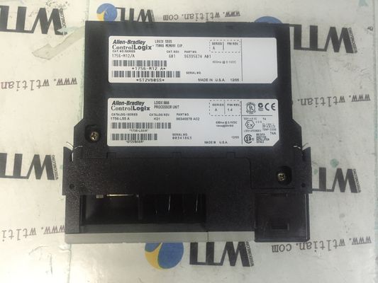 Contrôleur programmable de logique de 1756-L55M12 AB ControlLogix 5555 750 kilo-octets