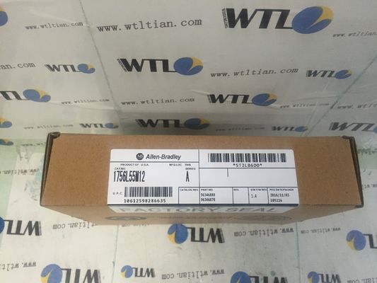 Contrôleur programmable de logique de 1756-L55M12 AB ControlLogix 5555 750 kilo-octets