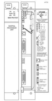 MODULE d'unité centrale de traitement de GE IC697CPX928 VIRGULE FLOTTANTE à 32 bits de 96 mégahertz 6 PORTES SÉRIE de la MÉMOIRE 3 de Moctet
