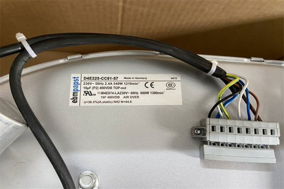 Fan industrielle de D4E225-CC01-57 Centrifug pour ACS800 VFD Ebmpapst