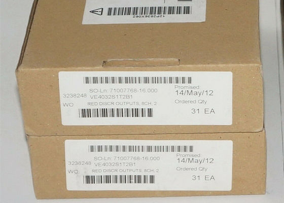 CARTE VE4032S1T2B1 KJ3202X1-BA1 8CH 24VDC de SORTIE d'EMERSON DeltaV REDUN AUCUN BLOC de TERME