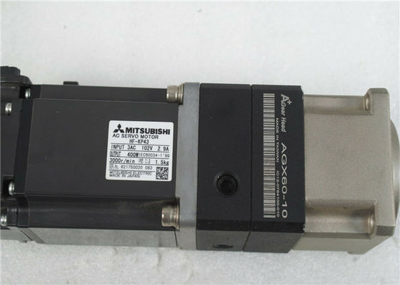 MOTEUR SERVO industriel HF-KP43 à C.A. de Mitsubishi 400W avec le 10:1 de RAPPORT de la tête AB060-S1-P2 de vitesse
