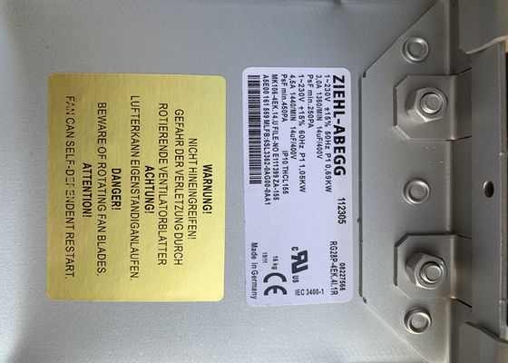 Fan centrifuge industrielle ZIEHL ABEGG RG28P 4EK 4I 1R de 6SL3362-0AG00-0AA1 Ebmpapst