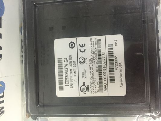 IC693CPU374   Module programmable de PLC de contrôleur de logique de GE Fanuc