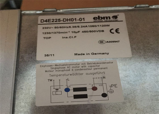 Moteur centrifuge M4E094-LA de ventilateur de la FAN D4E225-DH01-01 à C.A. d'EBMPAPST NOUVEAU NOUVEAU