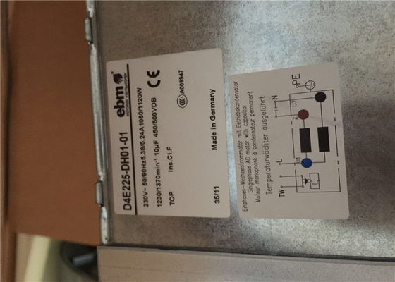 Moteur centrifuge M4E094-LA de ventilateur de la FAN D4E225-DH01-01 à C.A. d'EBMPAPST NOUVEAU NOUVEAU