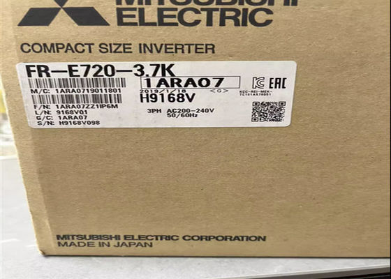 Inverseur variable 200 V triphasés de fréquence de FR-E720-3.7K Mitsubishi