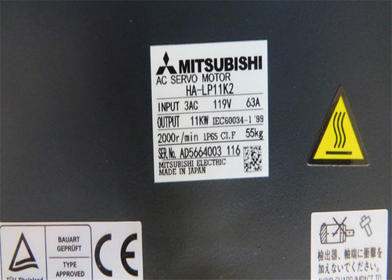 Moteur servo industriel à C.A. du moteur servo HA-LP11K2 de Mitsubishi 11kw NOUVEAU en stock