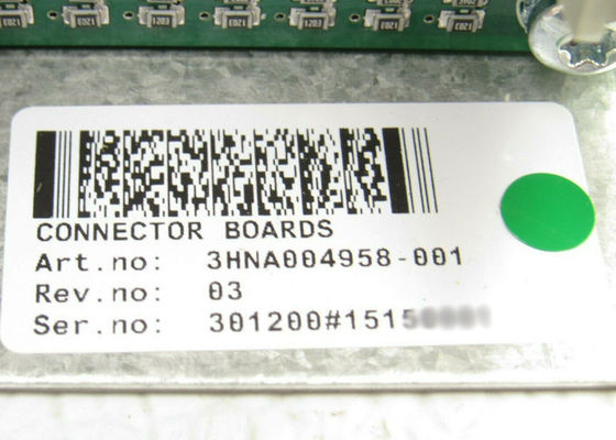 Panneaux programmables de connecteur de PLC de pièces de robots de la peinture 3HNA004958-001