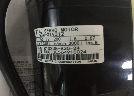 Tension 0.87A 0.318N.m du moteur servo 200V d'induction à C.A. de SGM-01A314S   3000RPM