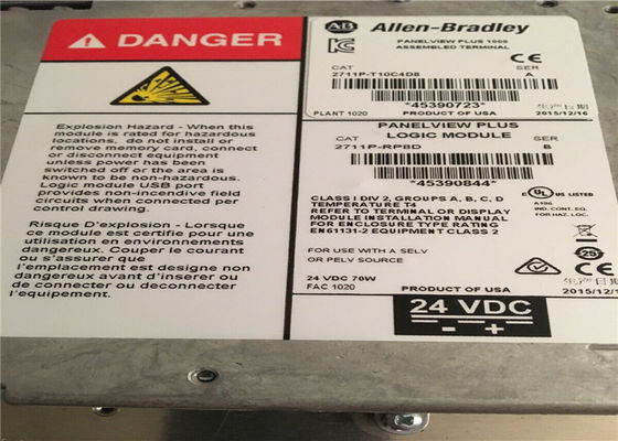 Original 2711P-T6C21D8S-B HMI d'écran tactile standard d'Allen Bradley PanelView Plus 7 nouvel