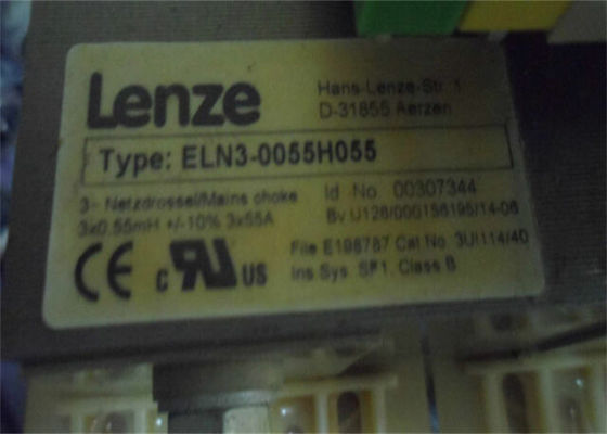 LIGNE inverseur variable de Lenze ELN3-0055H055 de fréquence d'OBSTRUCTION PRINCIPALE de RÉACTEUR