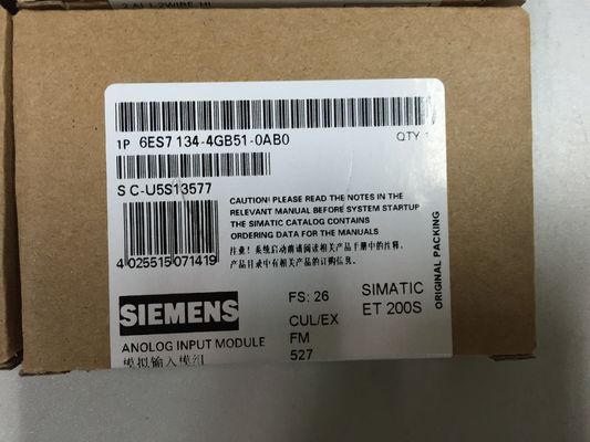 Module d'électronique de la grande vitesse I-2-wire 4-20 mA de 6ES7134-4GB51-0AB0 Siemens 2AI