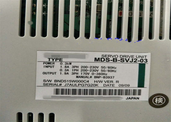Le servo industriel de DC270-311V 28A conduit l'état utilisé par MDS-B-SVJ2-03 de MITSUBISHI de série de DM