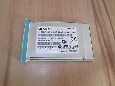 Carte de mémoire de 6ES7952-1KS00-0AA0 Siemens pour S7-400, longue conception, 5V éclair EPROM, 16 Moctet