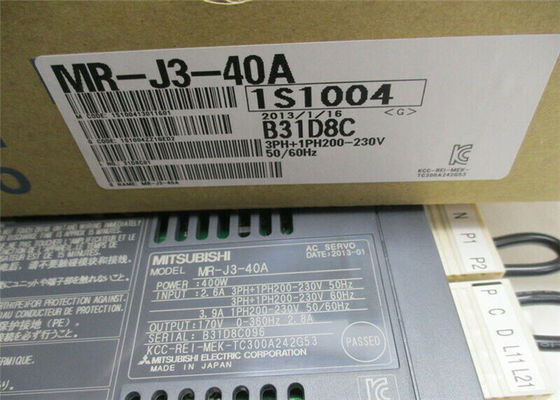 conducteur universel servo Amplifier d'interface d'impulsion du lecteur MR-J3-40A de moteur à C.A. de 400W MITSUBISHI