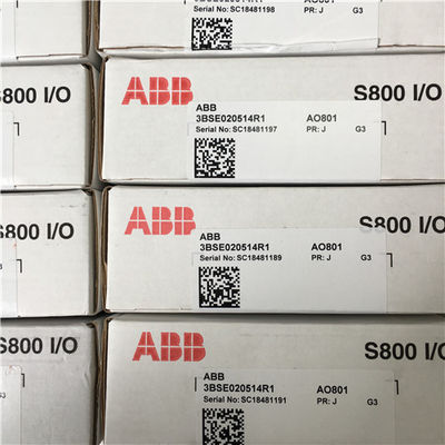 CANAL 20 MA AO801 DU MODULE 8 DE SORTIE ANALOGIQUE D'ENTRÉE-SORTIE D'ABB 3BSE020514R1