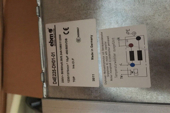 Ventilateur centrifuge industriel 230V de D4E225-DH01-01 Ebmpapst