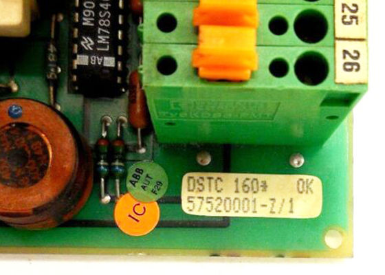 Contrôleur programmable Module de logique de PLC de l'unité 57520001-Z de connexion de DSTC 160