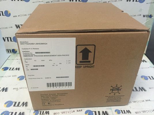 Transmetteur de pression intégré de 3051TG2A2B21A Rosemount 3051T -14,7 à 150PSI