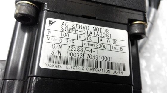 MOTEUR de SGMPH-01A1AGC81 YASKAWA /HD-CP-20A-21-J803B-SP InsB 750W