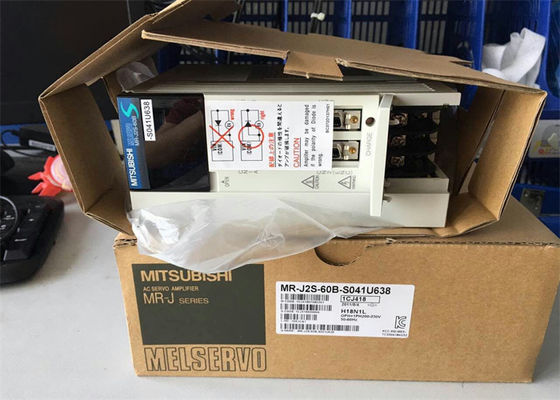 Le servo industriel de MR-J2S-60B-S041U638 Mitsubishi conduit l'amplificateur 600w servo