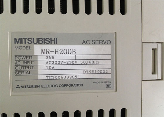 NOUVEAU C.A. SERVO 10 ampère 2KW 200-230VAC 50/60HZ du LECTEUR MR-H200B du JAPON Mitsubishi