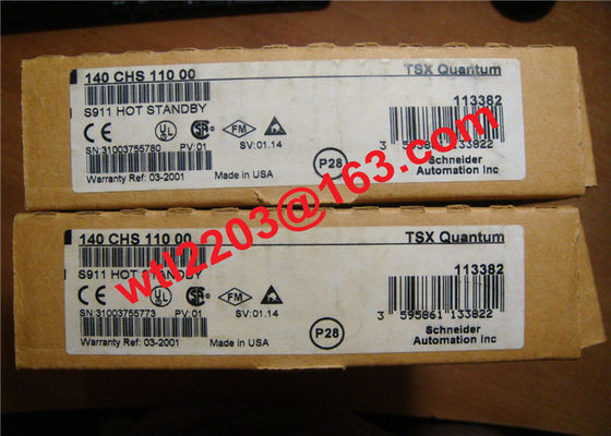 Contrôleur programmable 140CHS11000 de logique de PLC de Modicon Quantum de module de secours immédiat