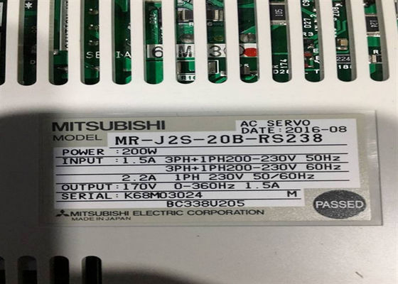 MR-J2S-200B-RS238   Le servo industriel conduit l'amplificateur servo de Mitsubishi