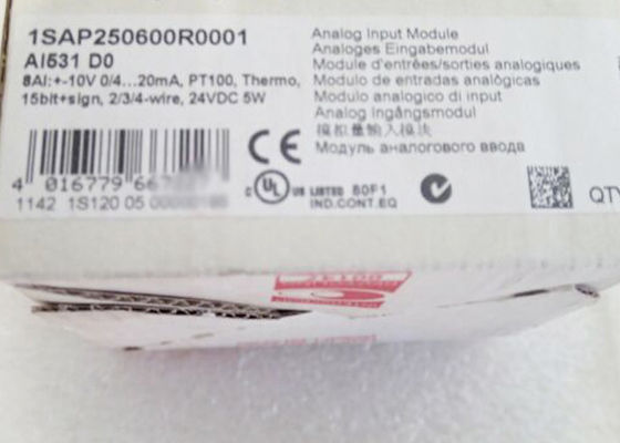 Module programmable de PLC de contrôleurs de logique de 1SAP250600R0001 AI531 AC500