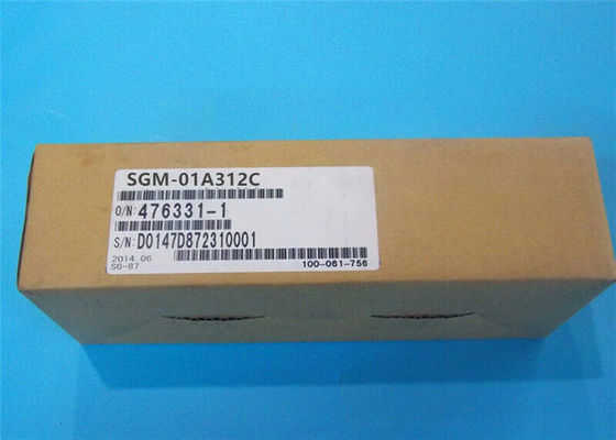 Moteur servo industriel de couple élevé pour l'Institut central des statistiques B de la machine SGM-01A312 100W 200V de commande numérique par ordinateur