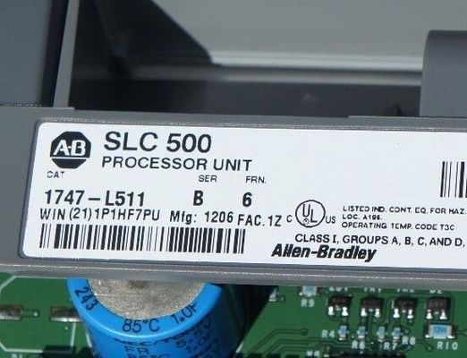 MODULE SLC 5/01 d'UNITÉ CENTRALE DE TRAITEMENT d'AB 1747-L511 1 MÉMOIRE RAM de K 0,35 AMPÈRES 5 VOLTS CONTINU