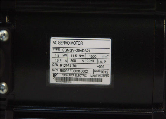 MOTEUR SERVO industriel 16.7A 1500RMP à C.A. de Yaskawa de NOUVEL ORIGINAL de SGMGV-20ADA21 1Pc