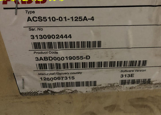 Lecteur ACS510-01-125A-4 55KW 380V d'inverseur à C.A. d'ABB convertisseur de fréquence de basse tension de 3 phases