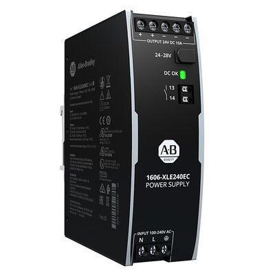 Le monophasé de l'alimentation d'énergie d'ab 1606-XLE480EP 480W 24VDC 20A a entré