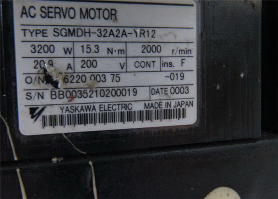 Nouveau YASKAWA 209W 20A MOTEUR SERVO électrique industriel 209W à C.A. de SGMCS-10C3A11