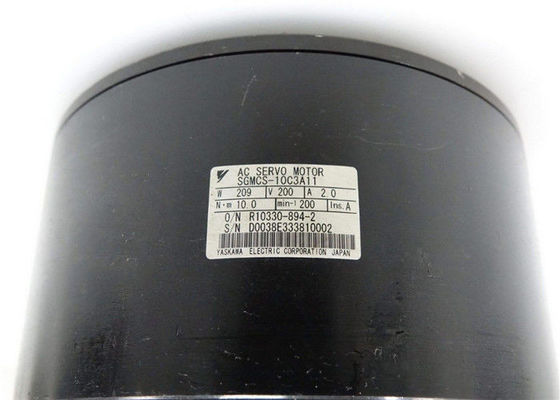 Nouveau YASKAWA 209W 20A MOTEUR SERVO électrique industriel 209W à C.A. de SGMCS-10C3A11