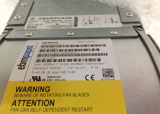 Le servo industriel de FAN d'EBMPAPST conduit 6SL3362-0AG00-0AA1 la fan centrifuge G4E280-BC23-05 A5E01026230