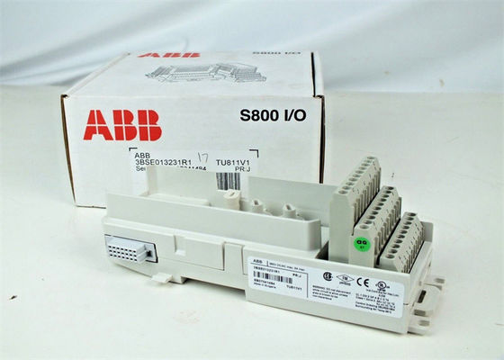 Nouvelle 3BSE013231R1 S800 unité d'arrêt de module de contrat de l'entrée-sortie TU811V1 d'ABB, MTU, 250V