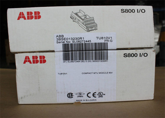 Le TB 50V du MODULE TU810V1 de CONTRAT de MTU 3BSE01320R1 d'entrée-sortie d'ABB S800 A SCELLÉ